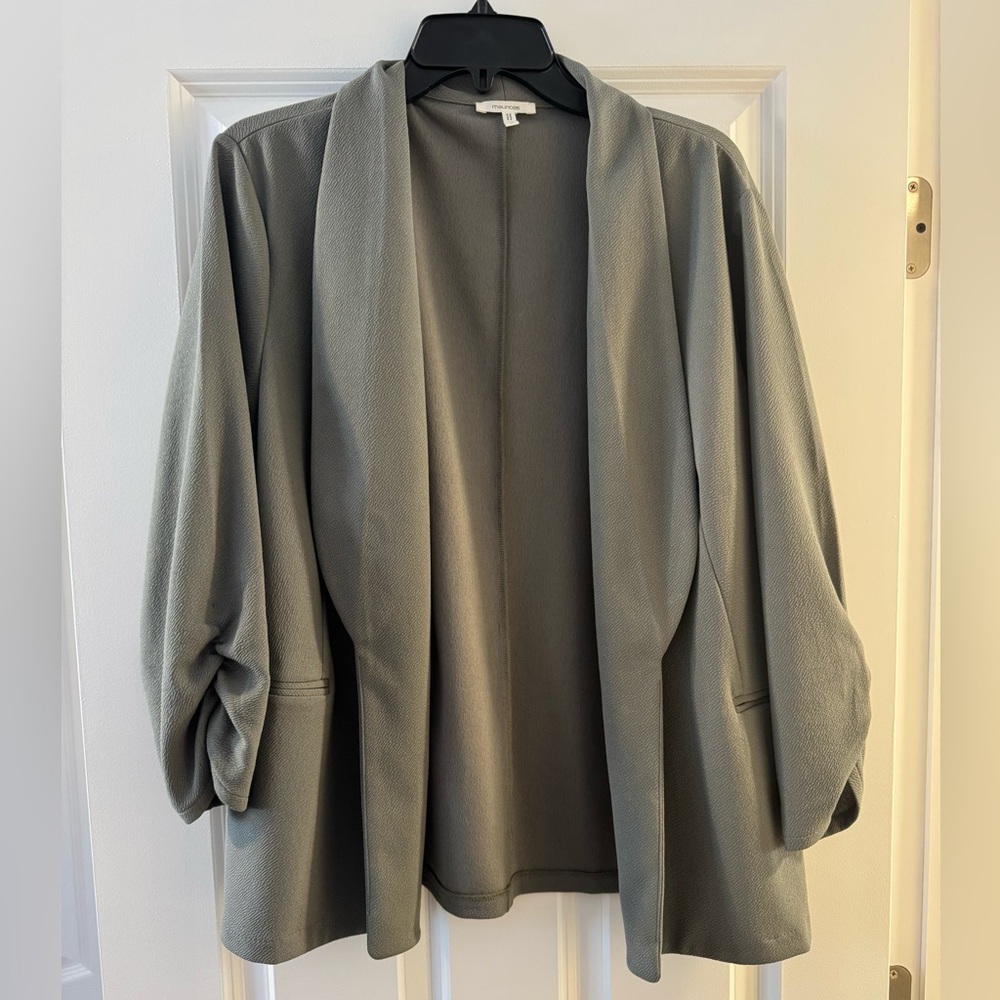 Green blazer